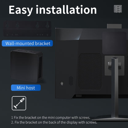 ZX03 Windows 11 Mini PC, Intel Alder Lake N95, Support Dual HDMI Output, Spec:8GB+512GB(US Plug) -  by buy2fix | Online Shopping UK | buy2fix