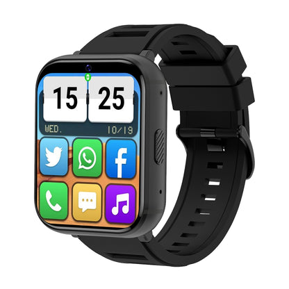 Q668 1.99 inch Screen 4G Smart Watch Android 9.0, Specification:2GB+16GB(Black) - Smart Wear by buy2fix | Online Shopping UK | buy2fix