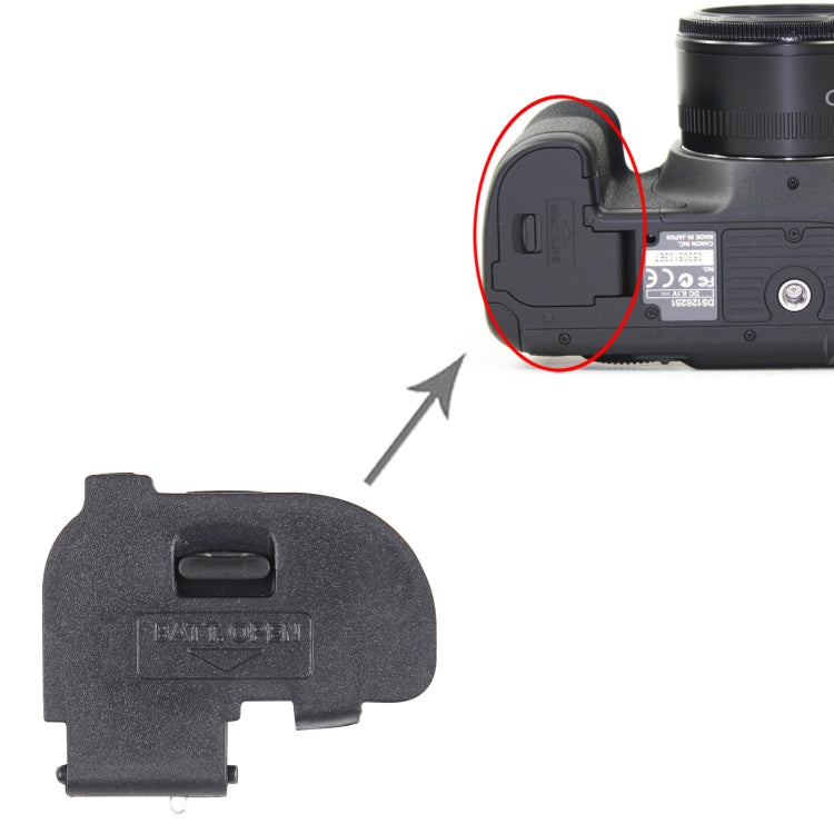 For Canon EOS 7D OEM Battery Compartment Cover - Repair & Spare Parts by buy2fix | Online Shopping UK | buy2fix