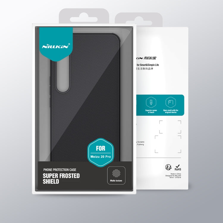 For Meizu 20 Pro NILLKIN Frosted Shield Pro PC + TPU Phone Case(Green) - Meizu by NILLKIN | Online Shopping UK | buy2fix