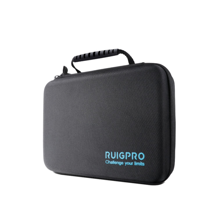 For GoPro HERO8 / 7 / 6 RUIGPRO Shockproof Waterproof Portable Case Box Size : 17.3cm x 12.3cm x 6.5cm(Black) - Carry Cases by RUIGPRO | Online Shopping UK | buy2fix