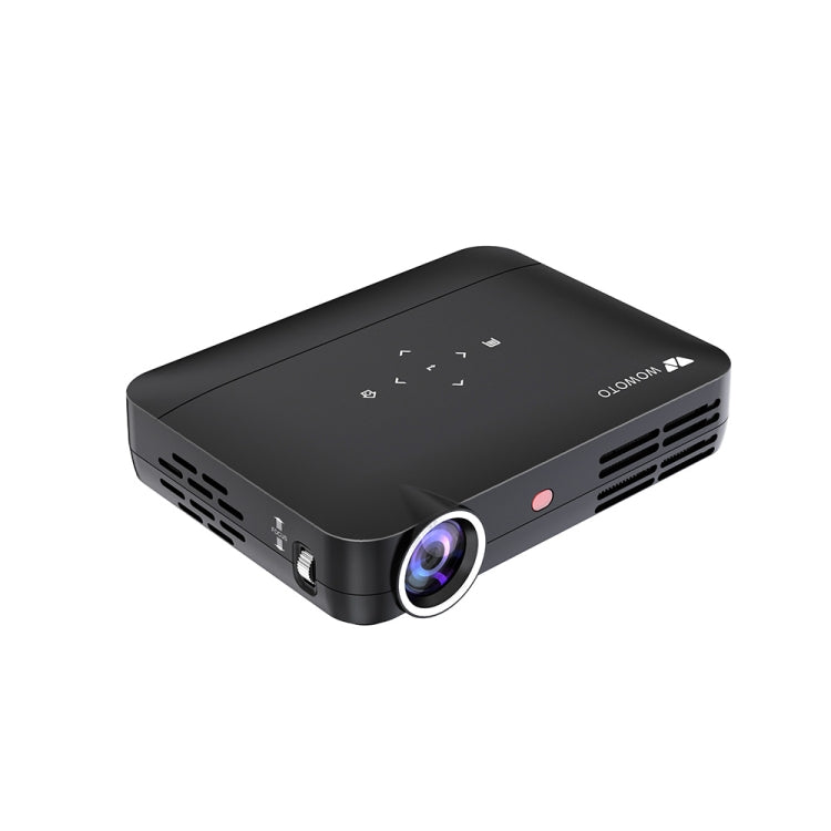 WOWOTO H10S TIDLP DMD 0.45 inch 1280 x 800 4K 500ANSI RGB LED Smart Projector(US Plug) -  by WOWOTO | Online Shopping UK | buy2fix