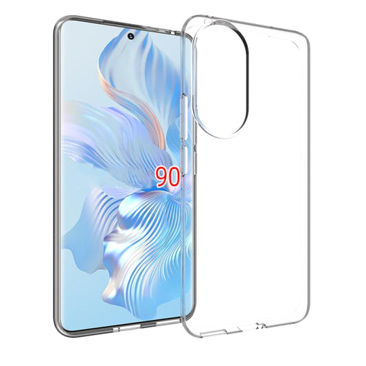 For Honor 90 Waterproof Texture TPU Phone Case(Transparent) - Honor Cases by buy2fix | Online Shopping UK | buy2fix