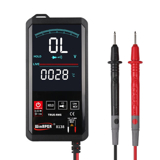 WinAPEX Smart Touch Screen Digital Multimeter, Model:8138 - Digital Multimeter by WinAPEX | Online Shopping UK | buy2fix