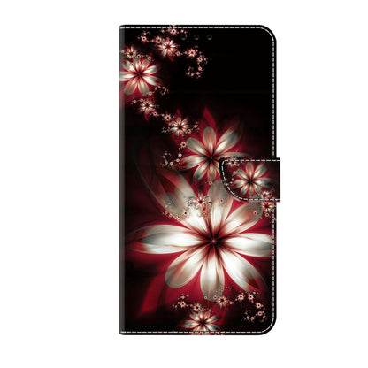 For Xiaomi Redmi Note 12 Pro Global Crystal 3D Shockproof Protective Leather Phone Case(Fantastic Flower) - Xiaomi Cases by buy2fix | Online Shopping UK | buy2fix