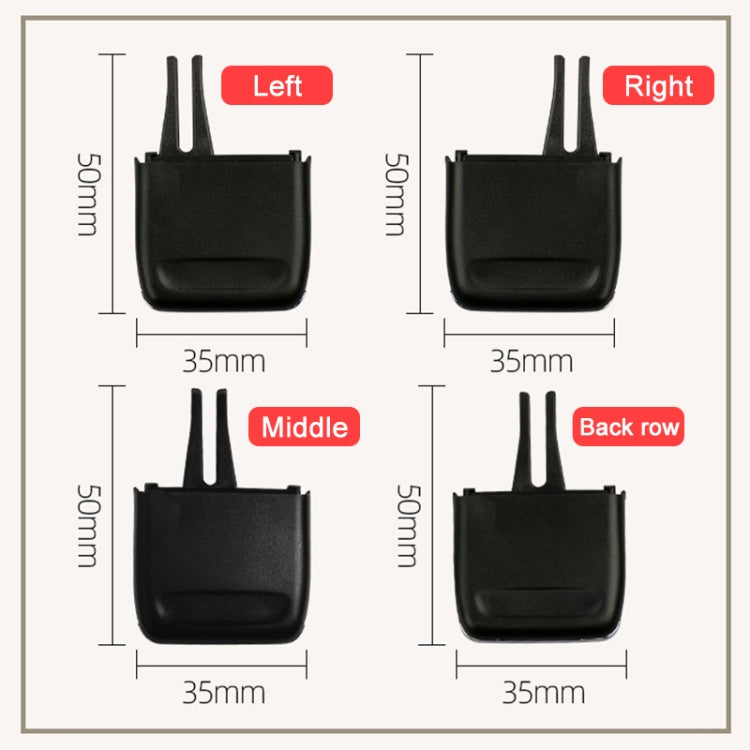 For Porsche Panamera Left Driving Car Air Conditioning Air Outlet Paddle, Type:Left Side - Air Conditioning System by buy2fix | Online Shopping UK | buy2fix