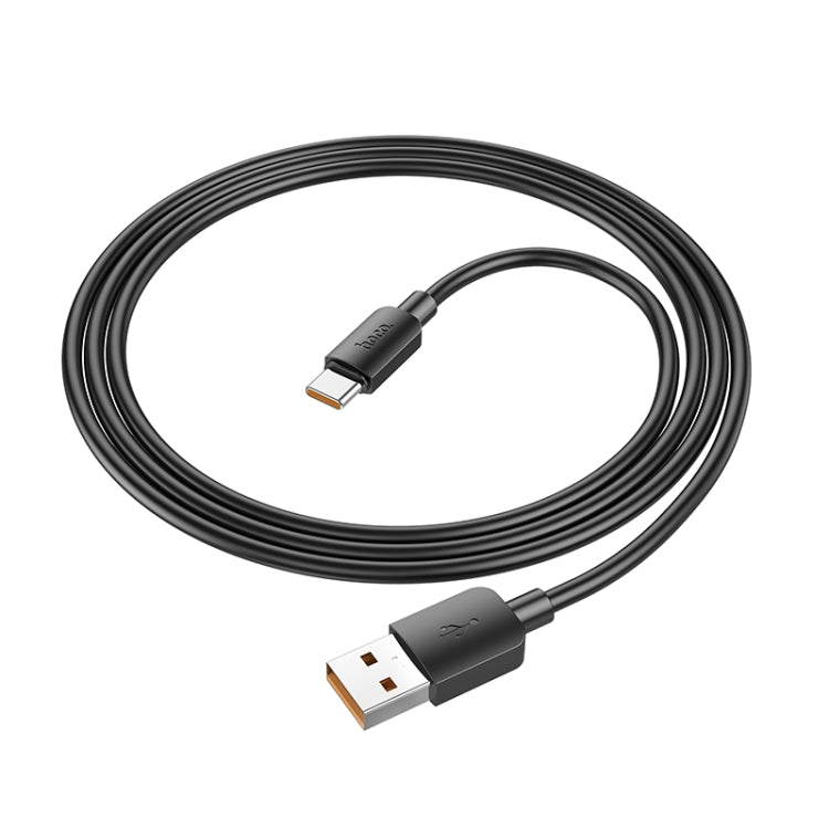 hoco X96 Hyper 1m 100W USB to USB-C / Type-C Fast Charging Data Cable(Black) - USB-C & Type-C Cable by hoco | Online Shopping UK | buy2fix