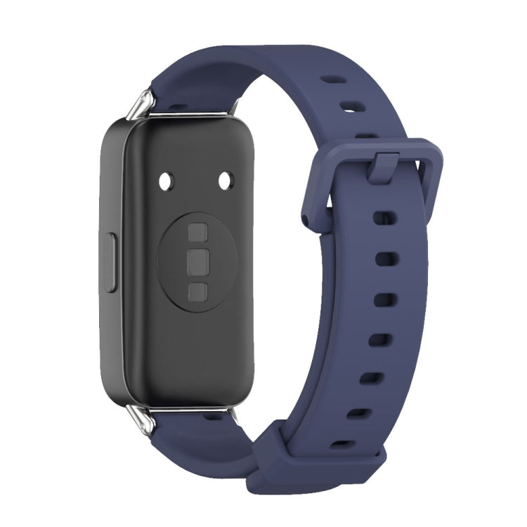 For Huawei Band 8 / 9 Mijobs Silicone Breathable Watch Band(Midnight Blue) - Watch Bands by MIJOBS | Online Shopping UK | buy2fix