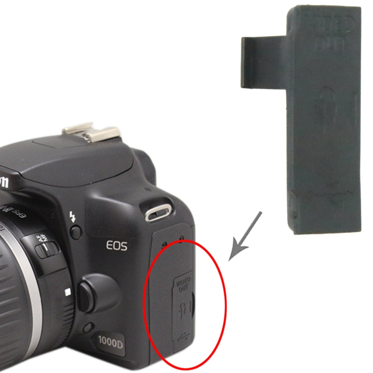 For Canon EOS 1000D OEM USB Cover Cap - USB Cover Cap by buy2fix | Online Shopping UK | buy2fix