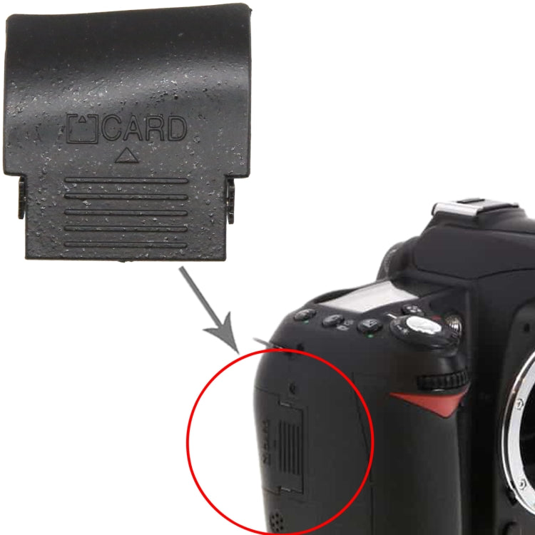 For Nikon D90 SD Card Slot Compartment Cover - Card Slot by buy2fix | Online Shopping UK | buy2fix