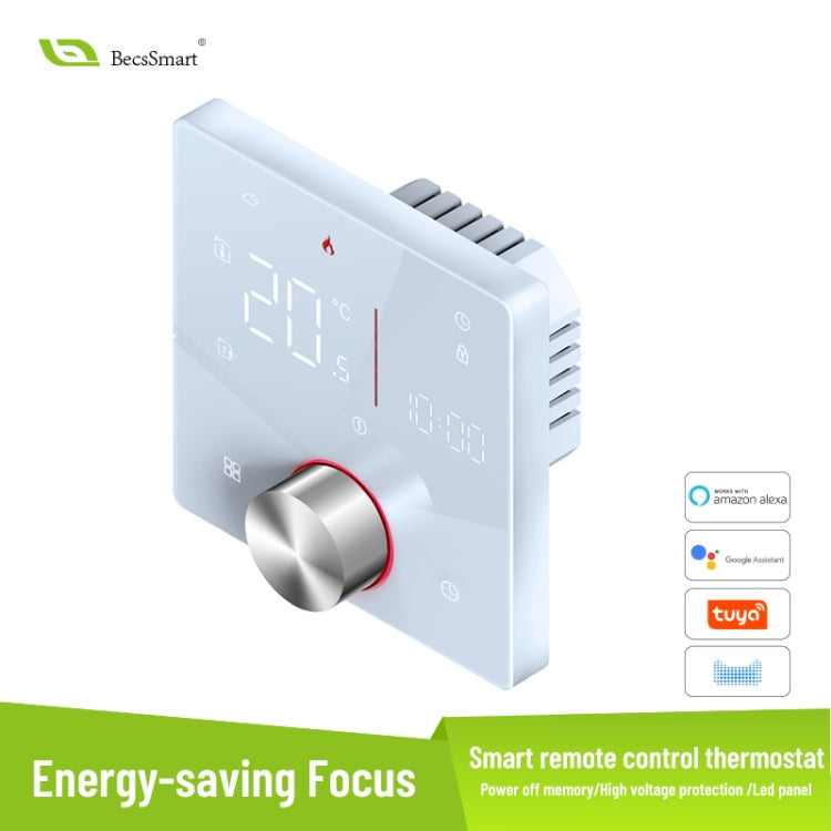 BHT-009GCLW Boiler Heating WiFi Smart Home LED Thermostat(Black) - Thermostat & Thermometer by buy2fix | Online Shopping UK | buy2fix