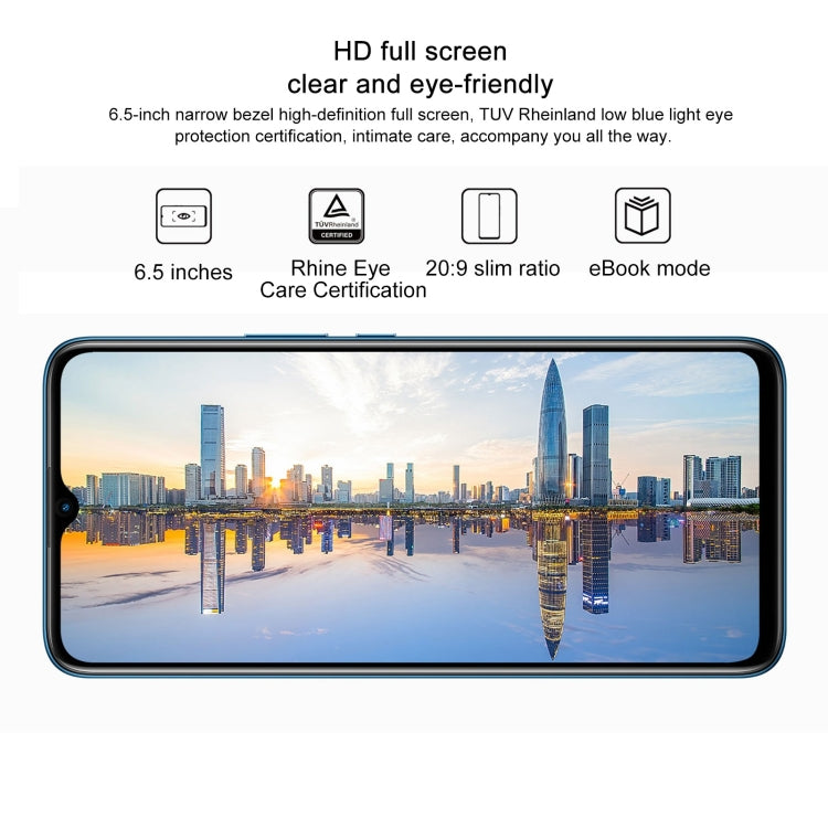 Honor Play 20a, 6GB+128GB, 6.517 inch Magic UI 6.1 MediaTek Helio G85 Octa Core up to 2.0GHz, Network:4G, Not Support Google Play(Aurora Blue) - Honor by Huawei | Online Shopping UK | buy2fix