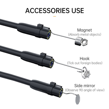 P200 8mm Side Lenses Integrated Industrial Pipeline Endoscope with 4.3 inch Screen, Spec:100m Tube -  by buy2fix | Online Shopping UK | buy2fix