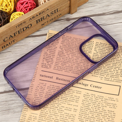 For iPhone 15 Pro Max GEBEI Acrylic Phone Case(Purple) - iPhone 15 Pro Max Cases by GEBEI | Online Shopping UK | buy2fix