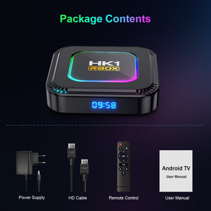 HK1 RBOX K8 8K Android 13.0 Smart TV Box with Remote Control, 4GB+64GB, RK3528 Quad-Core(US Plug) - Others by buy2fix | Online Shopping UK | buy2fix