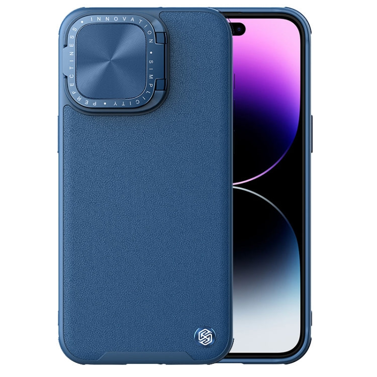 For iPhone 15 Pro Max NILLKIN CamShield Prop Series PC + TPU Phone Case(Blue) - iPhone 15 Pro Max Cases by NILLKIN | Online Shopping UK | buy2fix