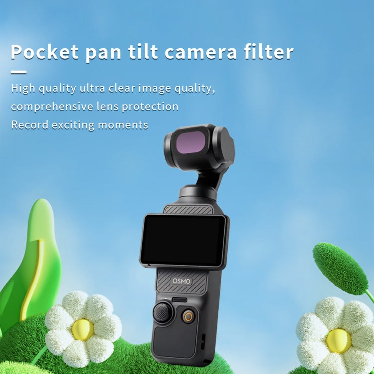 For DJI OSMO Pocket 3 JSR CB Series Camera Lens Filter, Filter:8 in 1 CPL ND NIGHT - Lens Accessories by JSR | Online Shopping UK | buy2fix