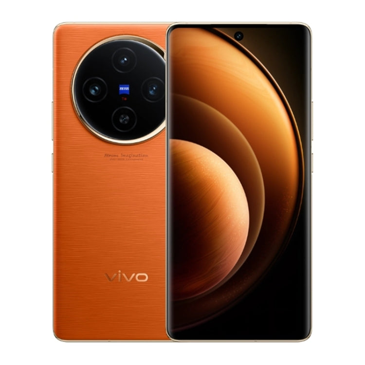 vivo X100, 16GB+512GB, Face ID / Fingerprint Identification, 6.78 inch Android 14 OriginOS 4 Dimensity 9300 Octa Core 3.25GHz, OTG, NFC, Network: 5G(Orange) - vivo by vivo | Online Shopping UK | buy2fix