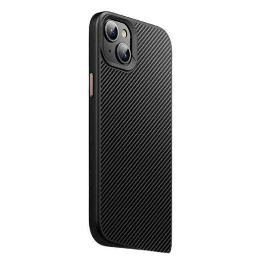 For iPhone 15 MagSafe Kevlar Fiber Shockproof Phone Case(Black) - iPhone 15 Cases by buy2fix | Online Shopping UK | buy2fix