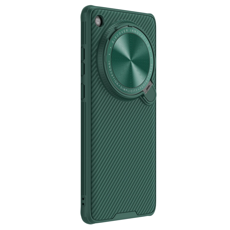 For OPPO Find X7 Ultra NILLKIN CamShield Prop MagSafe Magnetic PC Phone Case(Green) - Find X7 Ultra Cases by NILLKIN | Online Shopping UK | buy2fix