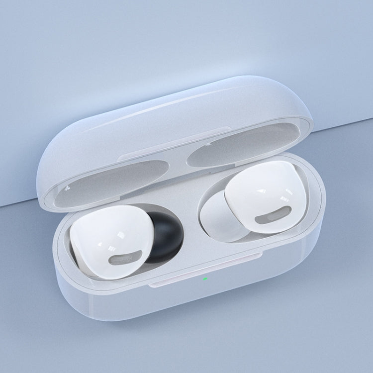 12 PCS Wireless Earphone Replaceable Memory Foam Ear Cap Earplugs for AirPods Pro, with Storage Box(Black) - Apple Accessories by buy2fix | Online Shopping UK | buy2fix