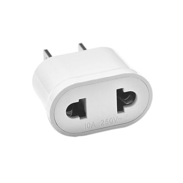 US & EU to US Plug AC Wall Universal Travel Power Socket Plug Adaptor, AC 250V (White) - Consumer Electronics by buy2fix | Online Shopping UK | buy2fix