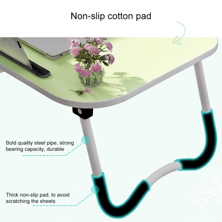 Foldable Non-slip Laptop Desk Table Stand with Card Slot (Green) - Laptop Stand by buy2fix | Online Shopping UK | buy2fix