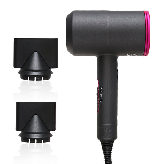 High-power 2000W Anionic Cold Hot Air Constant Temperature Hair Dryer, UK Plug(Red + Black) - Home & Garden by buy2fix | Online Shopping UK | buy2fix