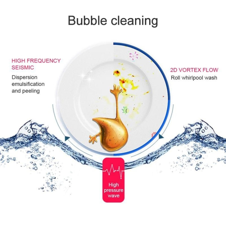GYB001 Mini-ultrasonic Dishwasher Portable USB Charging Fruit Cleaner, Domestic Packaging(Champagne Gold) - Home & Garden by buy2fix | Online Shopping UK | buy2fix