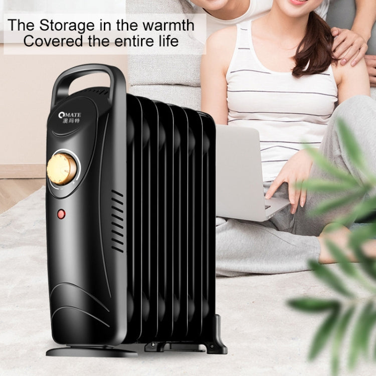 OMATE Mini Household Radiator Warmer Electric Heater, US Plug(Black) - Consumer Electronics by buy2fix | Online Shopping UK | buy2fix