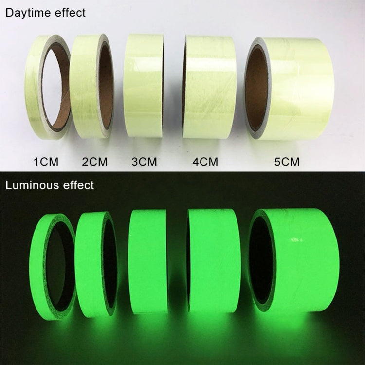 Luminous Tape Green Glow In Dark Wall Sticker Luminous Photoluminescent Tape Stage Home Decoration, Size: 5cm x 3m(Ice Blue Light) - Sticker by buy2fix | Online Shopping UK | buy2fix