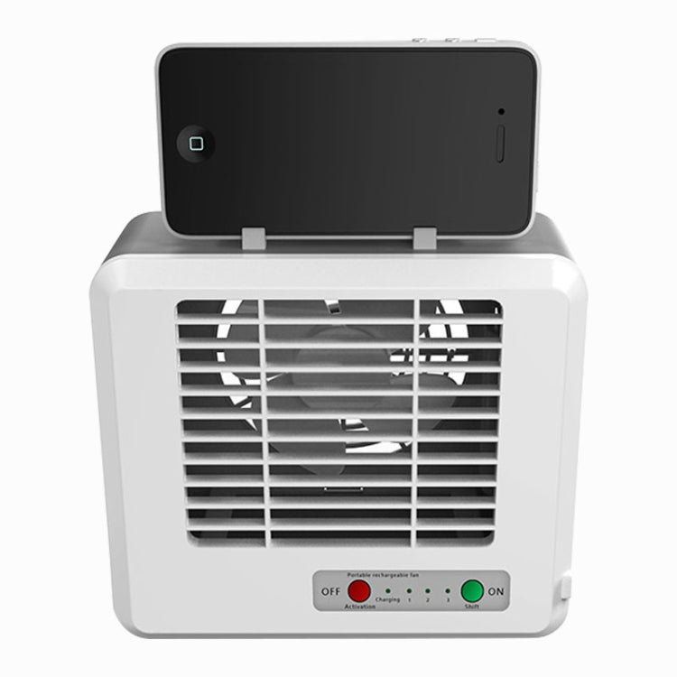 Portable Mini Silent Household Energy Saving Desktop Air Conditioner Fan Electric Air Cooler(White) - Consumer Electronics by buy2fix | Online Shopping UK | buy2fix