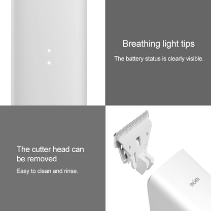 Original Xiaomi Enchen Boost Intelligent Fast Charging Electric Hair Trimmer Haircut Machine (White) - Hair Trimmer by Xiaomi | Online Shopping UK | buy2fix