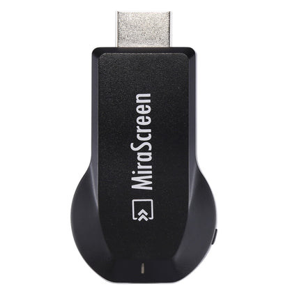 MiraScreen WiFi Display Dongle / Miracast Airplay DLNA Display Receiver Dongle Wireless Mirroring Screen Device with 2 in 1 USB Cable (Black) - Consumer Electronics by buy2fix | Online Shopping UK | buy2fix