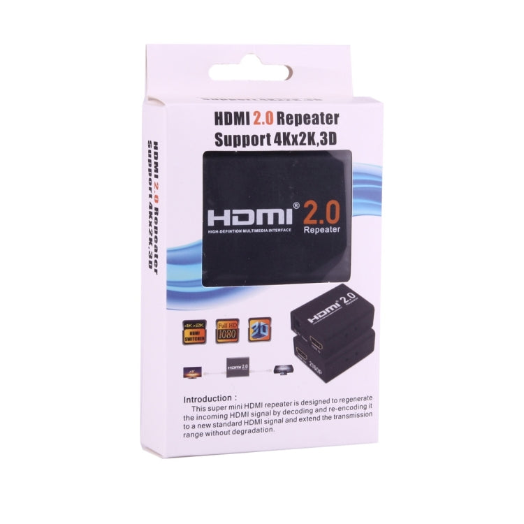 2160P Full HD HDMI 2.0 Amplifier Repeater,  Support 4K x 2K, 3D - Amplifier by buy2fix | Online Shopping UK | buy2fix