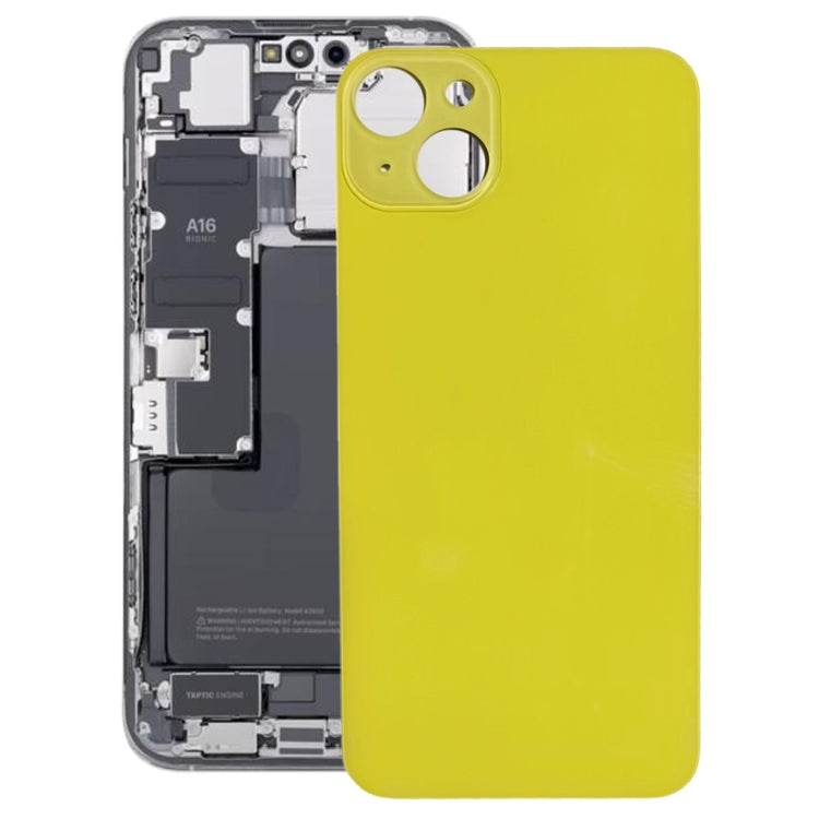 Battery Back Cover for iPhone 14(Yellow) - Repair & Spare Parts by buy2fix | Online Shopping UK | buy2fix