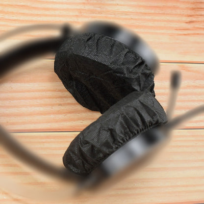 Disposable Earphone Earmuffs Are Dust Proof, Sweat Proof And Breathable(Black) - Apple Accessories by buy2fix | Online Shopping UK | buy2fix