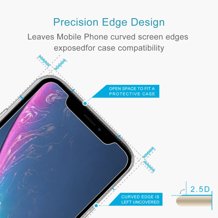 For iPhone 11 / XR 50pcs 0.3mm 2.5D 9H Tempered Glass Film - iPhone 11 Tempered Glass by buy2fix | Online Shopping UK | buy2fix