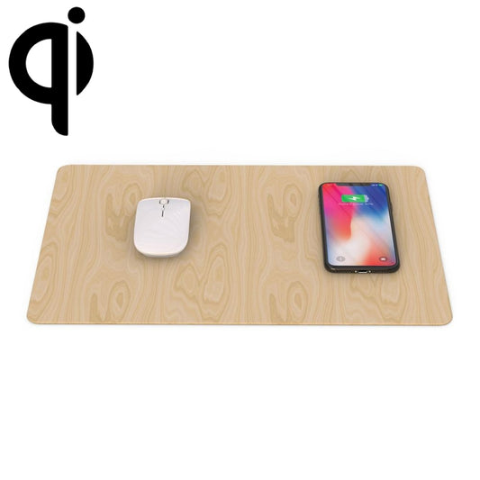 JAKCOM MC2 Wireless Fast Charging Mouse Pad, Support Qi Standard Mobile Phone Charging(Apricot) - Apple Accessories by JAKCOM | Online Shopping UK | buy2fix