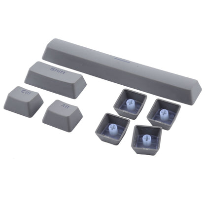 104 Keys Double Shot PBT Backlit Keycaps for Mechanical Keyboard (Grey) - Silicone / Sticker by buy2fix | Online Shopping UK | buy2fix