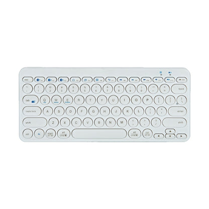 K380 Portable Universal Multi-device Wireless Bluetooth Keyboard (White) -  by buy2fix | Online Shopping UK | buy2fix