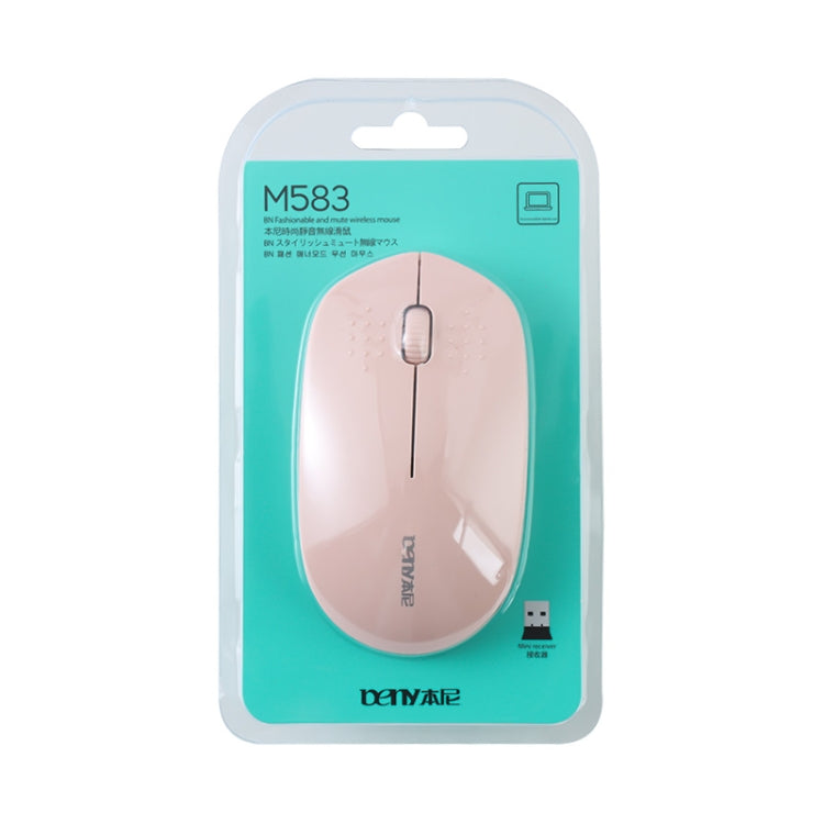 Beny M583 2.4GHz 1600DPI Fashionable Wireless Silent Mouse (Green) -  by Beny | Online Shopping UK | buy2fix