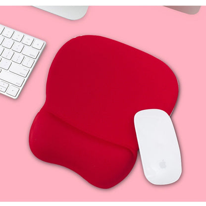 MONTIAN MF-01 Oval Slow Rebound Memory Cotton Soft Bracer Mouse Pad(Red) - Mouse Pads by buy2fix | Online Shopping UK | buy2fix