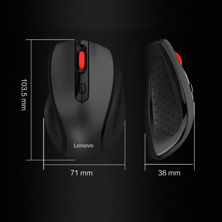 Lenovo M21 One-key Service Wireless Mouse (Black) - Wireless Mice by Lenovo | Online Shopping UK | buy2fix