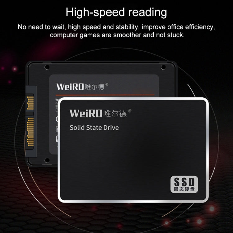 WEIRD S500 240GB 2.5 inch SATA3.0 Solid State Drive for Laptop, Desktop - Computer & Networking by buy2fix | Online Shopping UK | buy2fix