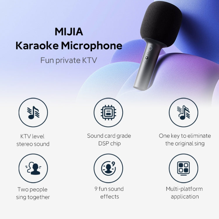 Original Xiaomi Mijia Bluetooth 5.1 Stereo Noise Reduction Karaoke Microphone - Consumer Electronics by Xiaomi | Online Shopping UK | buy2fix