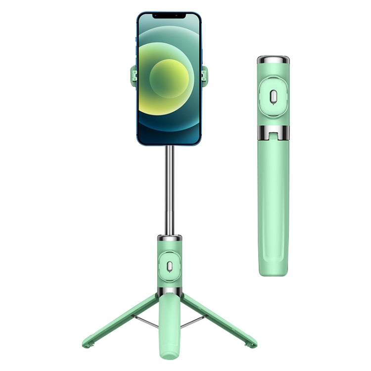 Bluetooth Remote Control Tripod Selfie Stick (Green) - Consumer Electronics by buy2fix | Online Shopping UK | buy2fix