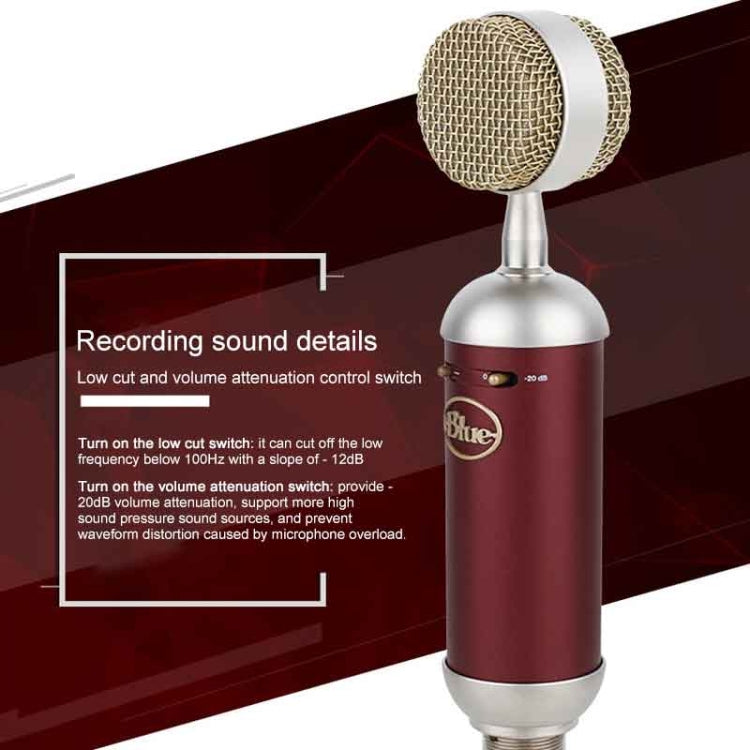 Logitech Blue Spark SL Network K Song Anchor Equipment Condenser Recording Microphone - Microphone by Logitech | Online Shopping UK | buy2fix