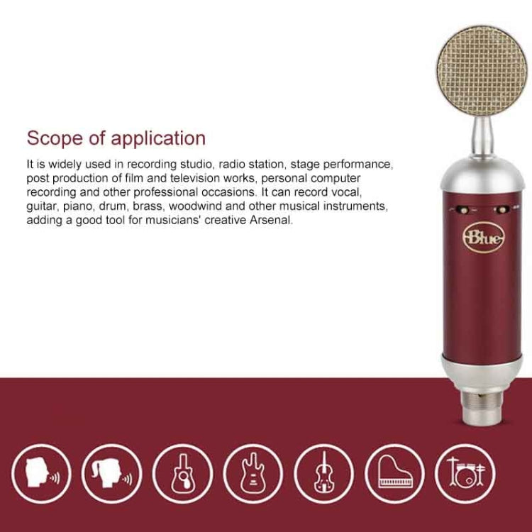 Logitech Blue Spark SL Network K Song Anchor Equipment Condenser Recording Microphone - Microphone by Logitech | Online Shopping UK | buy2fix