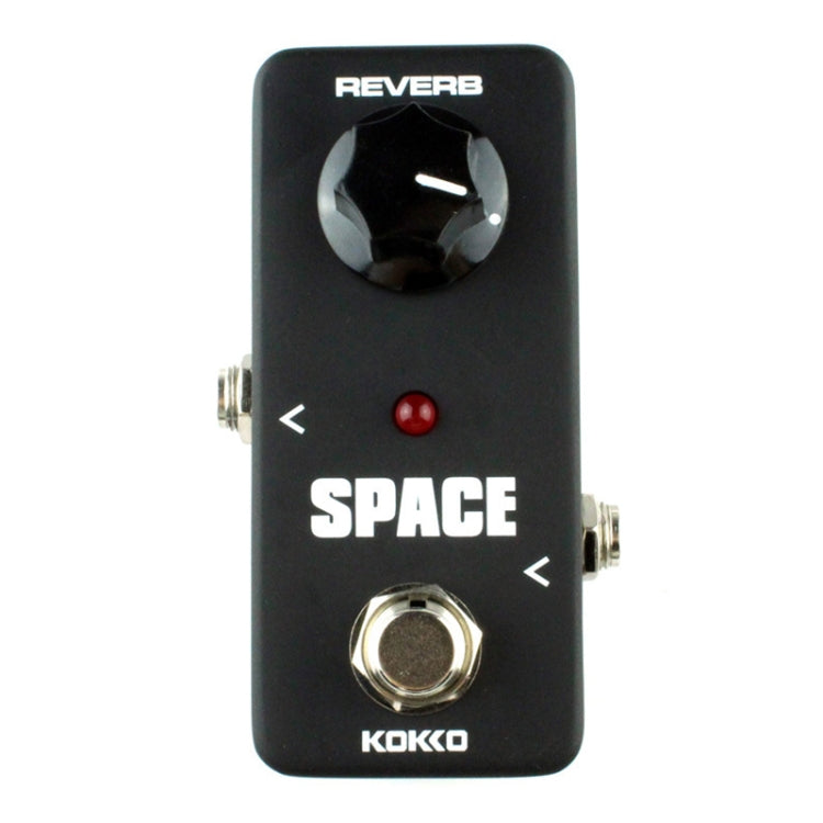 KOKKO FRB2 Mini Electric Guitar Reverb Sound Monoblock Effects Pedal Space(Black) - Guitar Tuner Accessories by KOKKO | Online Shopping UK | buy2fix